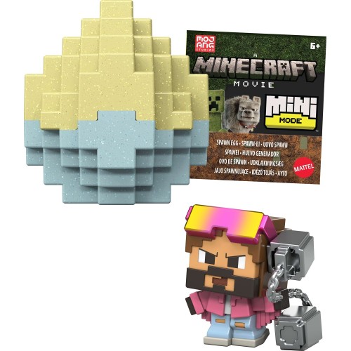 Mattel Mini Αυγα Με Φιγούρα Mcm Mini Liquid Minecraft Παιδικά Φιγούρα Παιχνιδιού HXT64 / JFB67 194735292561