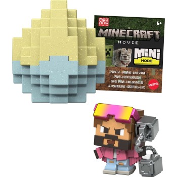 Mattel Minecraft Movie Mini Mode Spawn Eggs Hoglin HXT64 / JFB67 194735292561