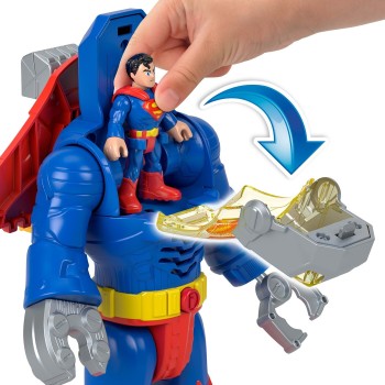 Mattel Fisher-Price Imaginext DC Super Friends Superman Insider & Exo Suit Σετ Παιχνιδιών JCT47 194735275939