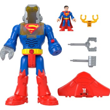 Mattel Fisher-Price Imaginext DC Super Friends Superman Insider & Exo Suit Σετ Παιχνιδιών JCT47 194735275939