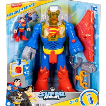 Mattel Fisher-Price Imaginext DC Super Friends Superman Insider & Exo Suit Σετ Παιχνιδιών JCT47 194735275939