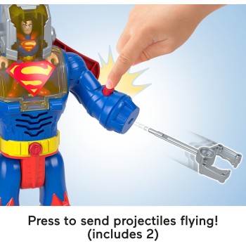 Mattel Fisher-Price Imaginext DC Super Friends Superman Insider & Exo Suit Σετ Παιχνιδιών JCT47 194735275939