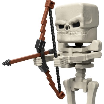 Mattel Minecraft Skeleton Παιδικά Φιγούρα Παιχνιδιού JFR44 / JFR60 194735304301