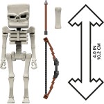 Mattel Minecraft Skeleton Παιδικά Φιγούρα Παιχνιδιού JFR44 / JFR60 194735304301