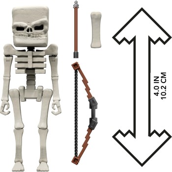 Mattel Minecraft Skeleton Παιδικά Φιγούρα Παιχνιδιού JFR44 / JFR60 194735304301