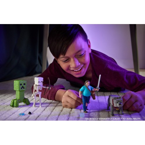 Mattel Minecraft Jfr59 Children's Toy Figure  Dennis Action Figure JFR44 / JFR59 194735304318