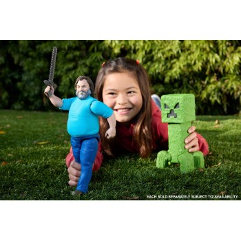 Mattel Minecraft Jfr66 Children's Toy Figure Large Creeper 30 Cm JFR65 / JFR66 194735304363