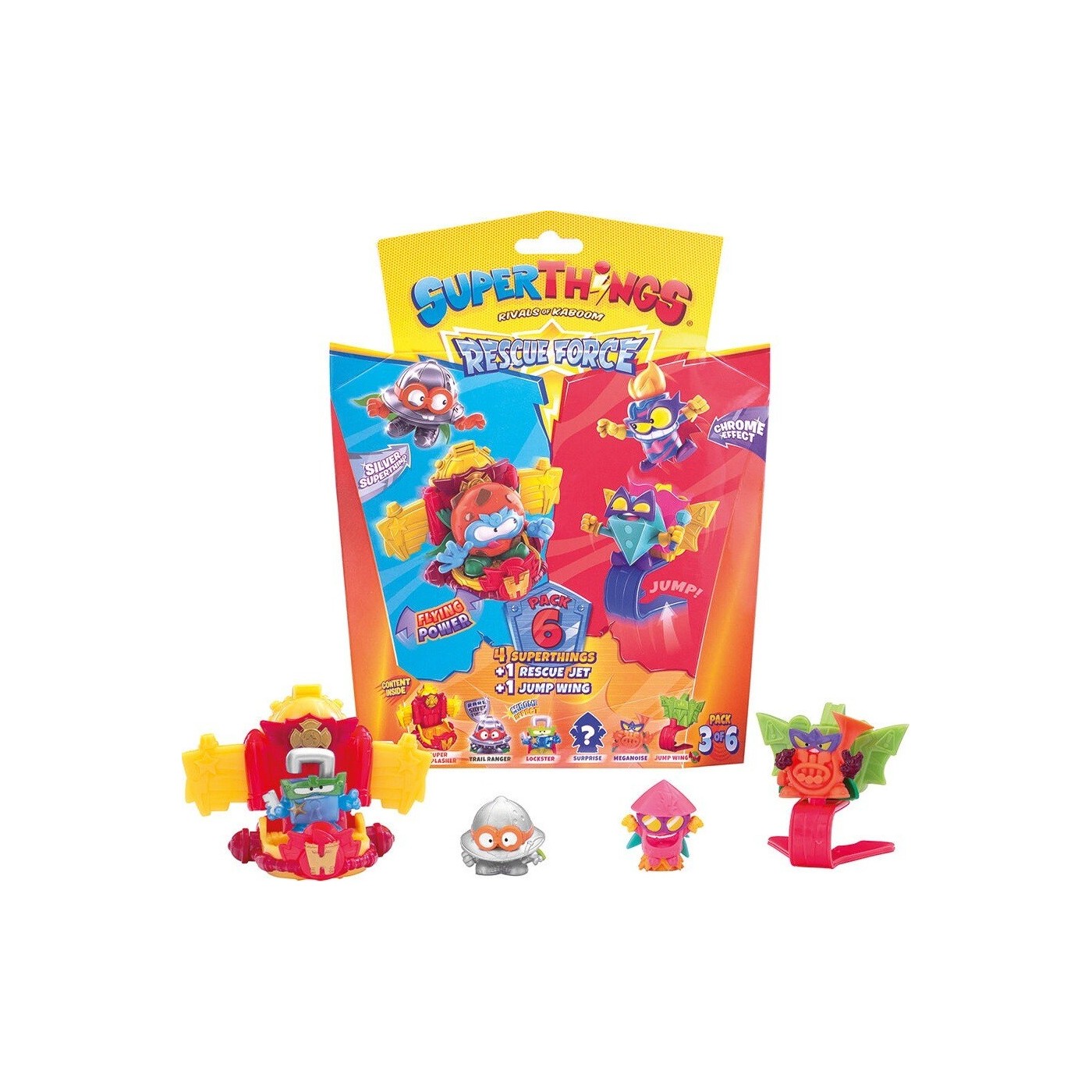 As company Superzings Superthings Μικροπλάσματα Rescue Force Blister 6 ...