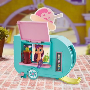 Hasbro My Little Pony Sunny Starscout Smoothie Truck Doll, Hoof To Heart Pony Small F6339 5010996101730