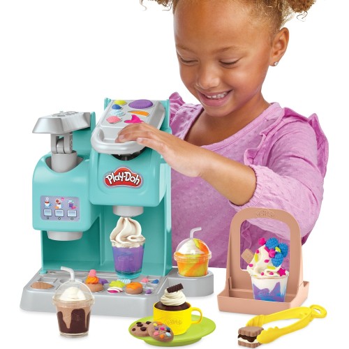 Hasbro Λαμπάδα Play-doh Kitchen Creations Super Colourful Cafe Playset F5836 