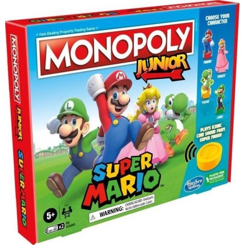 Hasbro Super Mario Monopoly F4817 Board/card Game Board Game Economic Simulation F4817 099590