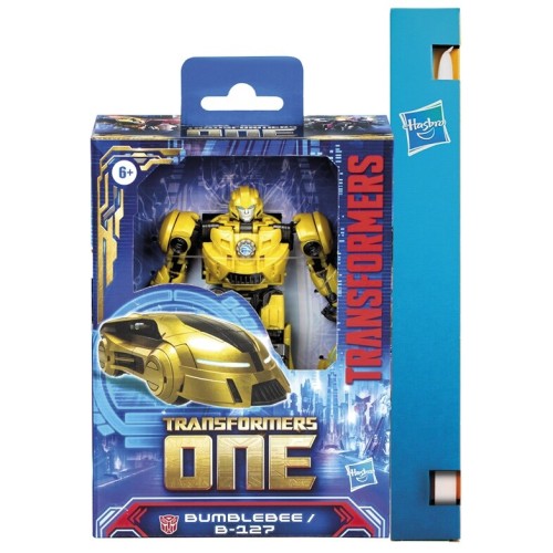 Hasbro Transformers : One Prime Changer Bumblebee (b-127) 5-inch Robot Action Figure, Interactive Toys for Boys and Girls Ages 6