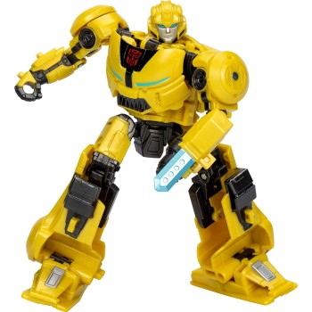 Hasbro Transformers : One Prime Changer Bumblebee (b-127) 5-inch Robot Action Figure, Interactive Toys for Boys and Girls Ages 6
