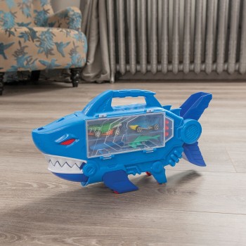 As company Teamsterz Beast Machines Dino Destroyer and Shark Destroyer Vehicle Press With 2 Vehicles and Accessories for 3+ Year