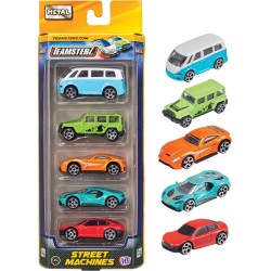 As company Teamsterz Street Machines With 5 Die-cast Cars for 3+ Years 7535-16212 5050841704419