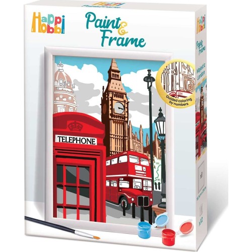 As company Happihobbi Paint and Frame Paint by Numbers Majestic for Ages 12+ 1038-41023 5203068410230
