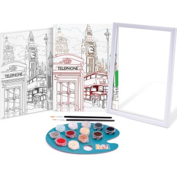 As company happihobbi paint and frame paint by numbers majestic  για ηλικίες 12+ χρονών 1038-41023 5203068410230