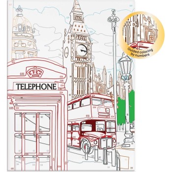 As company happihobbi paint and frame paint by numbers majestic  για ηλικίες 12+ χρονών 1038-41023 5203068410230
