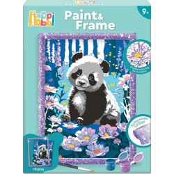 As company Happihobbi Paint and Frame Paint by Numbers Dreamy Panda for Ages 9+ 1038-41028 5203068410285
