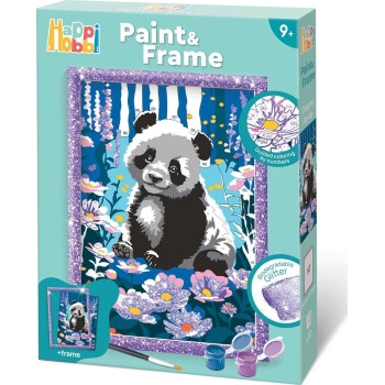 As company Happihobbi Paint and Frame Paint by Numbers Dreamy Panda for Ages 9+ 1038-41028 5203068410285