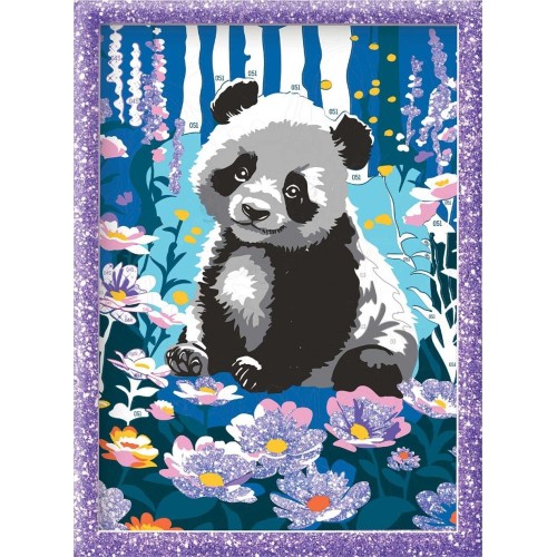As company Happihobbi Paint and Frame Paint by Numbers Dreamy Panda for Ages 9+ 1038-41028 5203068410285