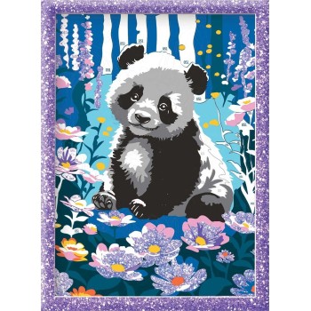As company Happihobbi Paint and Frame Paint by Numbers Dreamy Panda for Ages 9+ 1038-41028 5203068410285
