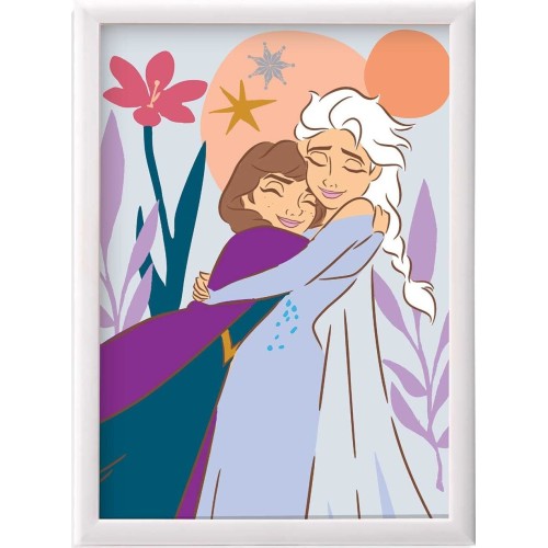 As company Happi Hobbi Happihobbi Paint and Frame Paint by Numbers Frozen for Ages 6+ 1038-41034 5203068410346