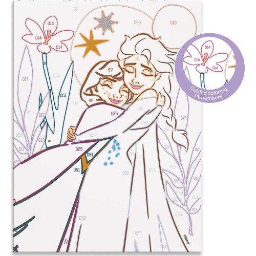 As company Happi Hobbi happihobbi paint and frame paint by numbers  frozen για ηλικίες 6+ χρονών 1038-41034 5203068410346