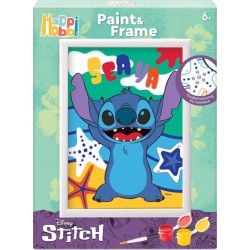 As company Happihobbi Paint and Frame Paint by Numbers Stitch for Ages 6+ 1038-41035 5203068410353