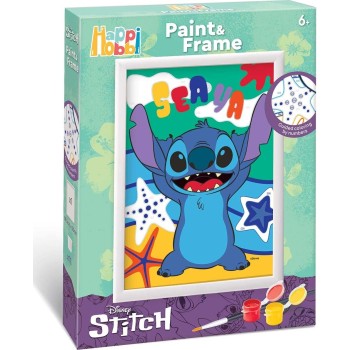 As company Happi Hobbi Happihobbi Paint And Frame Paint By Numbers  Stitch Για Ηλικίες 6+ Χρονών 1038-41035 5203068410353