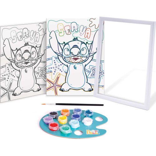 As company Happihobbi Paint and Frame Paint by Numbers Stitch for Ages 6+ 1038-41035 5203068410353