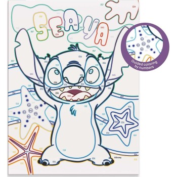 As company Happihobbi Paint and Frame Paint by Numbers Stitch for Ages 6+ 1038-41035 5203068410353