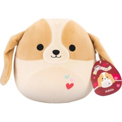 Squishmallows - Valentine Poor Wave 2 (6 Designs) 30.5cm - Jazwares Adela The Bassett Hound, Adela the Dog, Sqva01363, JWSQ1359 