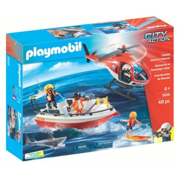 Playmobil Ομάδα Διάσωσης Ακτοφυκλακής 5668 4008789056689
