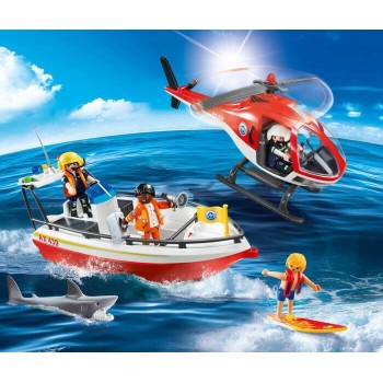 Playmobil Ομάδα Διάσωσης Ακτοφυκλακής 5668 4008789056689