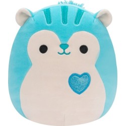 Squishmallows - Valentine Loutine Wave 2D (6 Designs) 19cm - Jazwares Santiago The Squirrel, Santiago the Sciuros, Sqva00852, JW