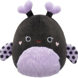 Squishmallows - Valentine Poor Wave 2C (6 Designs) 19cm - Jazwares Citlalli The Black Ladybug, Citlalli Easter, Sqva01322, JWSQ1