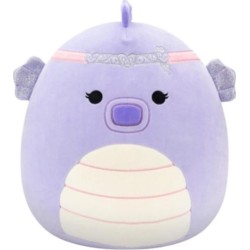 Squishmallows - Valentine Loutine Wave 2C (6 Designs) 19cm - Jazwares Eartha the Seahorse, Eartha The Horse Raid, Sqva01324, JWS