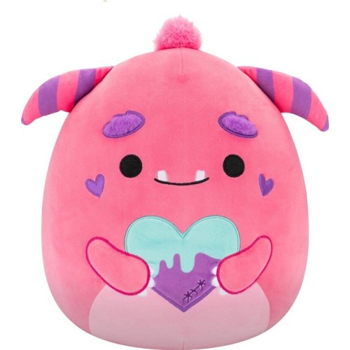 Squishmallows - Valentine Λούτρινα Ζωάκια με Καρδουλο-λιχουδιές Wave 2   30,5εκ - Jazwares mont the monster, mont το τερατακι, s