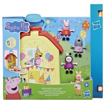 Hasbro Peppa Pig Peppa’s Party Carry Case Playset F8888 098337