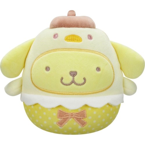 Squishmallows Sanrio Hello Kitty and Friends Easter - Loutine Wave 1 (4 Designs) 13cm - Jazwares Pompompurin Chick, Pompompurin,