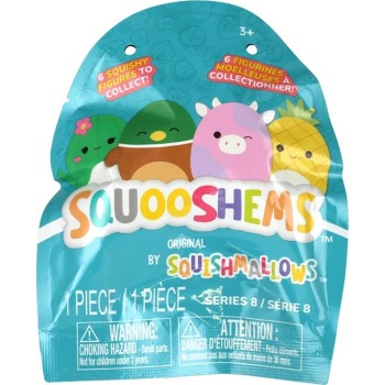 Squishmallows-Squooshems - Blind Σακουλάκι Με Ζουληχτή Φιγούρα Core Favorites (6 Σχέδια) 6Εκ – Jazwares JWSS0010 196566383111