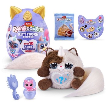 ZURU Αυγό Rainbocorns Kittycorn Ουρά Series 3 - 1 Τμχ 11892104 4894680033542