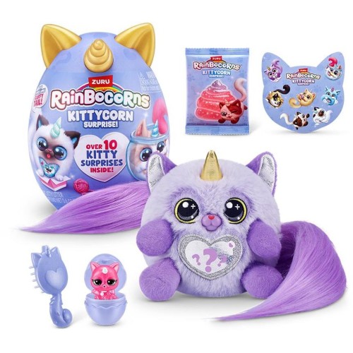 ZURU Λαμπάδα Αυγό Rainbocorns Kittycorn Ουρά Series 3 - 1 Τμχ 11892104 