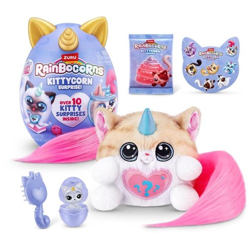 ZURU Λαμπάδα Αυγό Rainbocorns Kittycorn Ουρά Series 3 - 1 Τμχ 11892104 