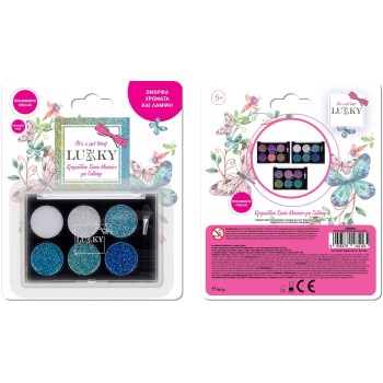 lukky Κρεμώδεις Σκιές 6 Χρωματα - 1 Τμχ LUK06000 8056379161165