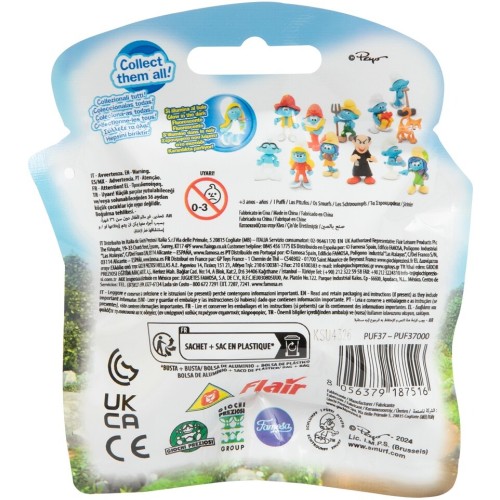 Giochi Preziosi The Smurfs Smurfs Figure in Sachet PUF37000 8056379187516
