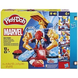Hasbro Play-doh Marvel Iron Man Armor Maker Lab Playset With Iron Man Action Figure, Ages 4+ G0035 102948