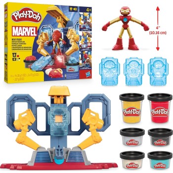 Hasbro Λαμπάδα Play-Doh Marvel Iron Man Armor Maker Lab G0035 102948