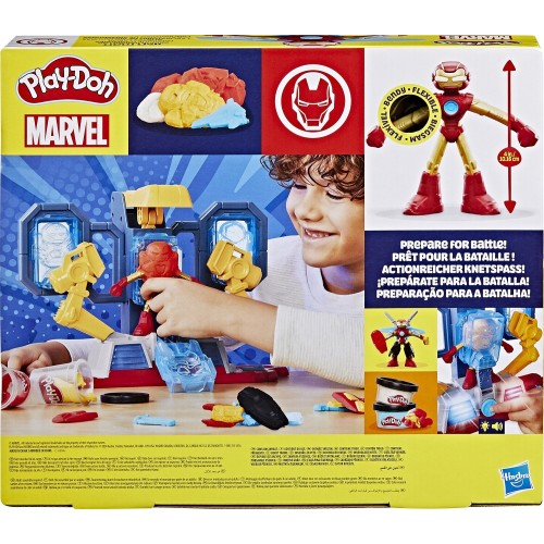 Hasbro Play-doh Marvel Iron Man Armor Maker Lab Playset With Iron Man Action Figure, Ages 4+ G0035 102948